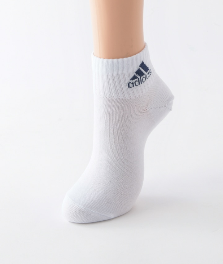 メンズソックス＞＜ａｄｉｄａｓ＞（３足組）アメリブショートソックス