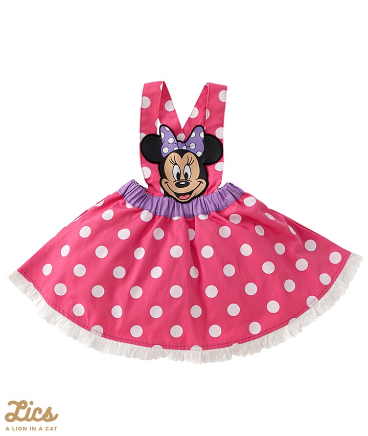 LICS】【Disney】（ミニー）ジャンパースカート（80