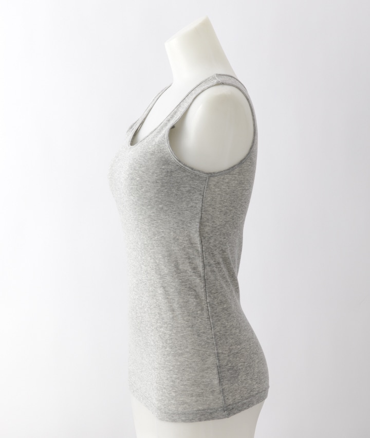 レディスインナー 綿１００ ラベンダー加工 パット入り 婦人タンクトップ ｍサイズ オフホワイト レディース パシオス公式ネットショップ パシオスnet