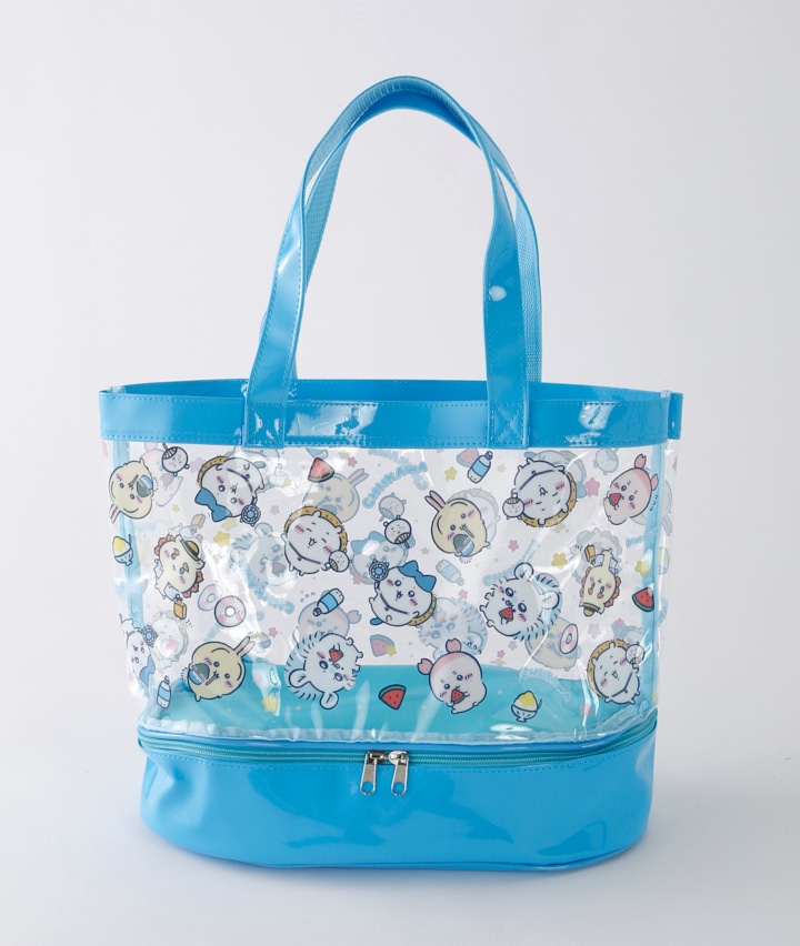 ちいかわ】トートバッグ（サマー）(30×33㎝ ライトブルー
