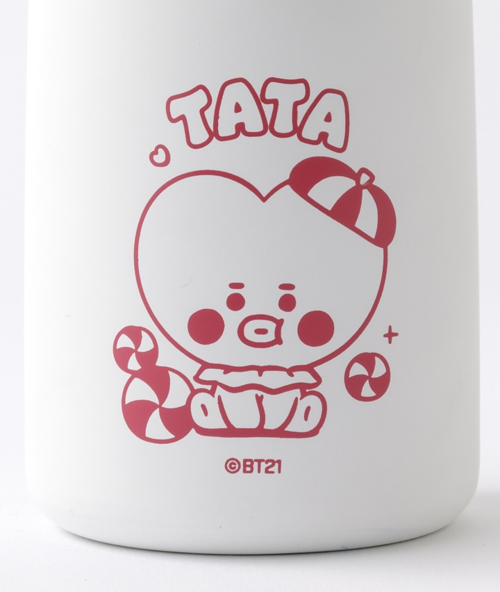 ＢＴ２１】【ＴＡＴＡ】タンブラー(直径約6.5×高さ14.5㎝ ホワイト