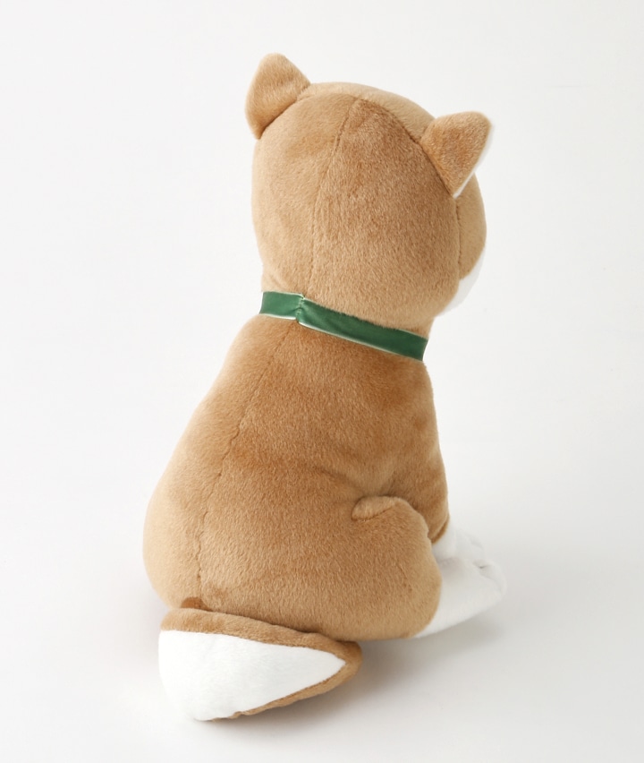 インテリア フレンズヒル お座りぬいぐるみ しばたさん ぬいぐるみ ベージュ リビング パシオス公式ネットショップ Paseos Net