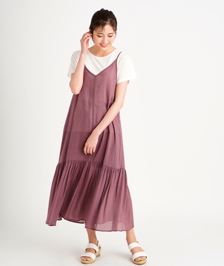 suffuse plus 婦人キャミソールワンピース mサイズ チャコルグレー 婦人 パシオス公式ネットショップ Paseos Net suffuse plus 婦人キャミソールワンピース mサイズ チャコルグレー 婦人 パシオス公式ネットショップ Paseos Net