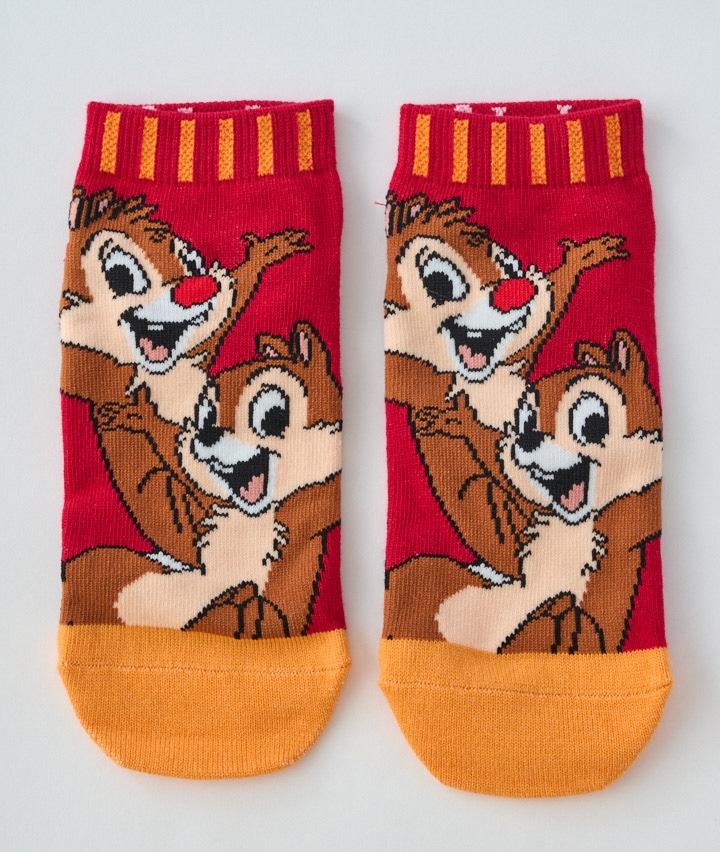 Disney】（チップ＆デール）（6足入り）ソックス(23