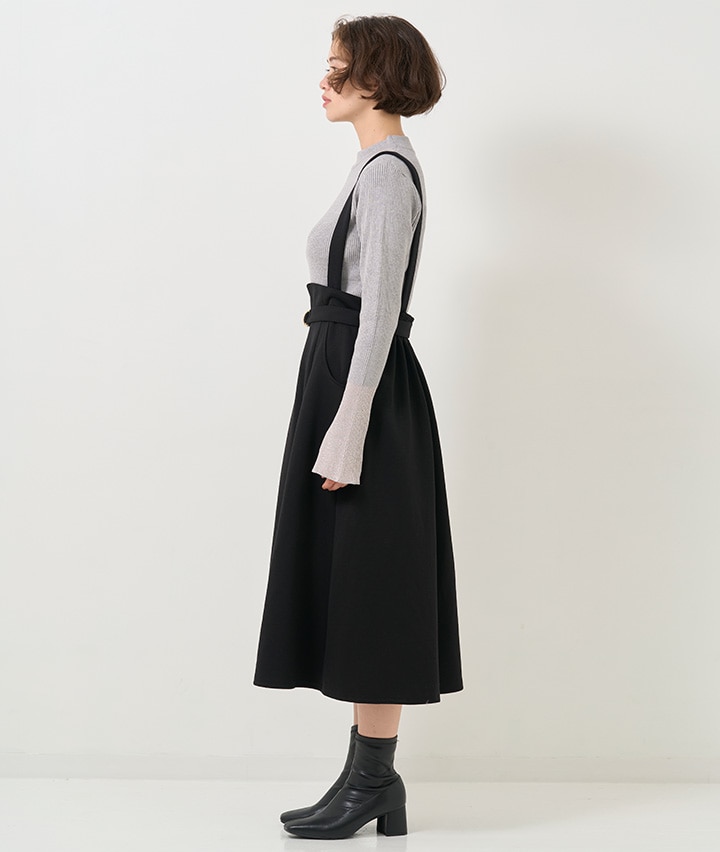 ジャンパースカート（COCO）(Mサイズ ブラック  