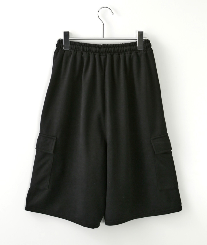 Api＞婦人ミニ裏毛ポケット付ハーフパンツ(Lサイズ