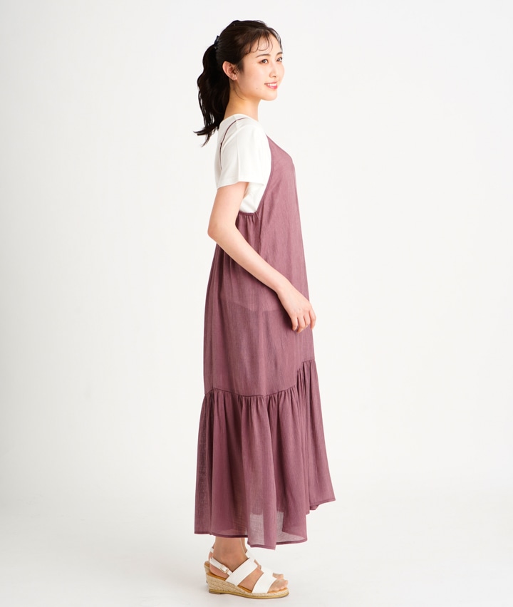 suffuse plus 婦人キャミソールワンピース mサイズ チャコルグレー 婦人 パシオス公式ネットショップ Paseos Net suffuse plus 婦人キャミソールワンピース mサイズ チャコルグレー 婦人 パシオス公式ネットショップ Paseos Net