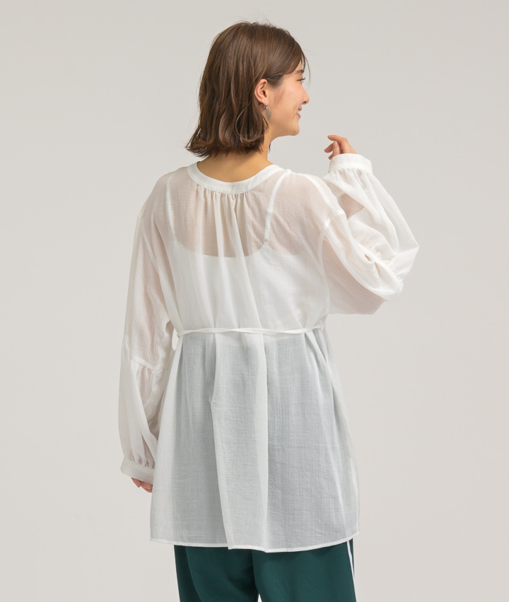 チュニック サーモン系チュニック レディースチュニック レディース服 長袖
