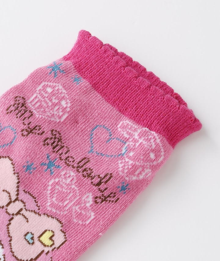 レディースソックス サンリオ マイメロディ 3足組 婦人スニーカーソックス ２３ ２５ アソート1 婦人 パシオス公式ネットショップ パシオスnet