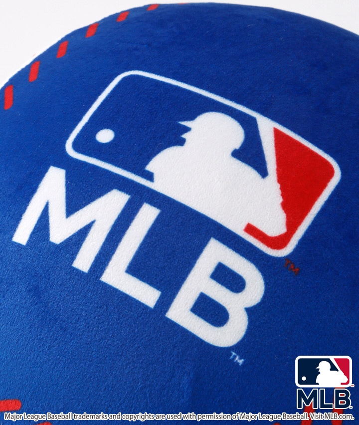 MLB】【シカゴ・カブス】ボール型クッション(25×25