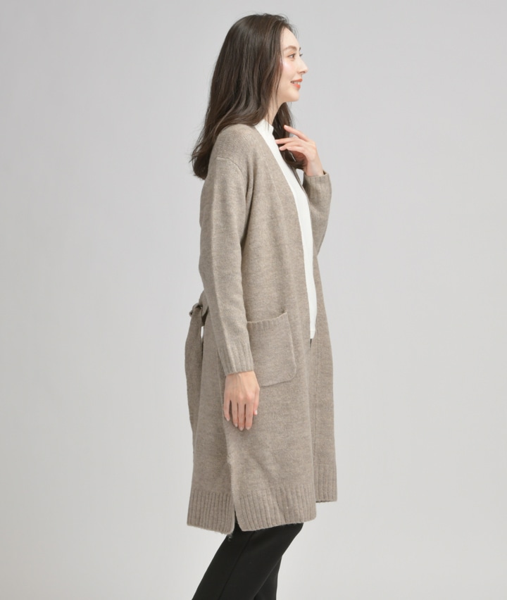 婦人ロングカーディガン ｍサイズ ベージュ レディース パシオス公式ネットショップ パシオスnet