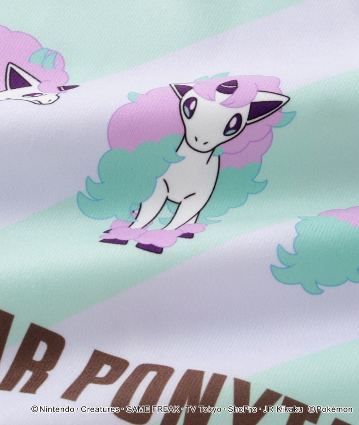 寝具 ポケモン まくらカバー ガラルポニータ ４３ ６３ パープル リビング パシオス公式ネットショップ パシオスnet