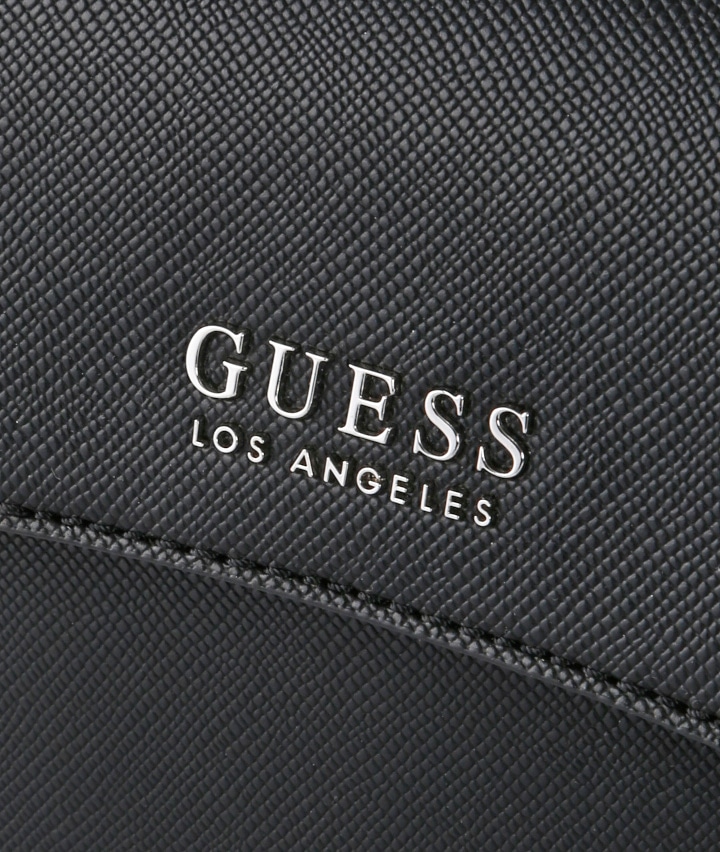 GUESS】ショルダーバッグ(17×25×8㎝ ブラック
