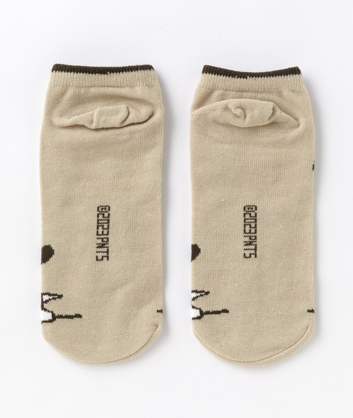 レディースソックス＞＜ＰＥＡＮＵＴＳ＞＜スヌーピー＞（６足入り