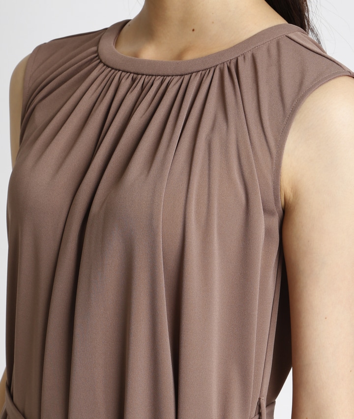 ｆｏｖｌ 婦人デザインワンピース ｍサイズ ベージュ 婦人 パシオス公式ネットショップ Paseos Net