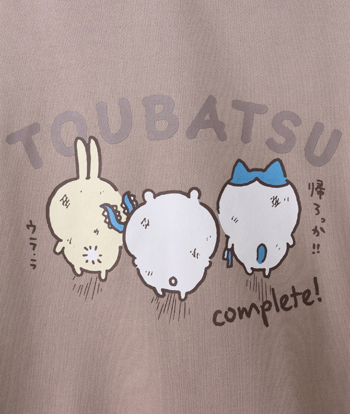 ちいかわ】ジップパーカー 討伐(Mサイズ ベージュ): レディース ちいかわ】ジップパーカー 討伐(Mサイズ ベージュ): レディース
