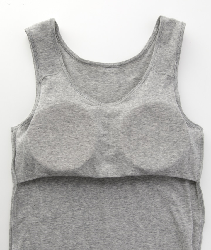 レディスインナー 綿１００ ラベンダー加工 パット入り 婦人タンクトップ ｍサイズ オフホワイト レディース パシオス公式ネットショップ パシオスnet