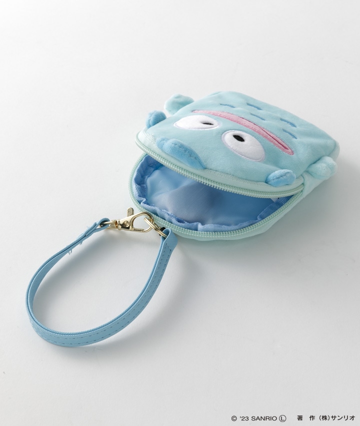 サンリオキャラクターズ＞＜ハンギョドン＞リール付パスケース