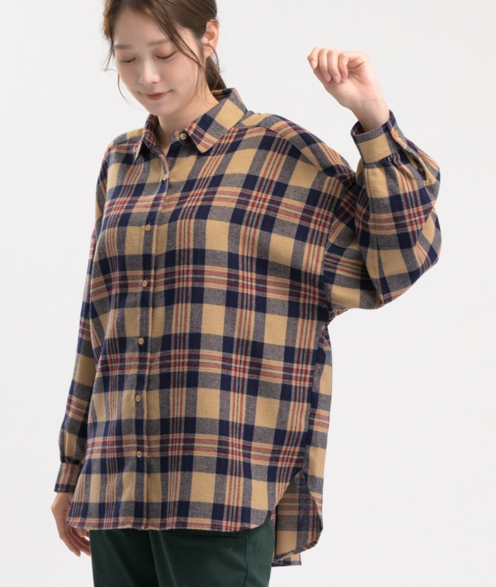 MIYAKE DESIGN STUDIO】チェックシャツ Mサイズ - シャツ