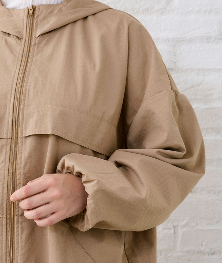 コットンライクマウンテンパーカー(Mサイズ ベージュ