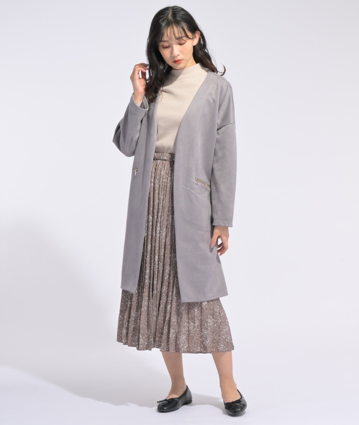 人気特価激安 【美品】定価7 ボールジィー シャギーチェックノーカラー