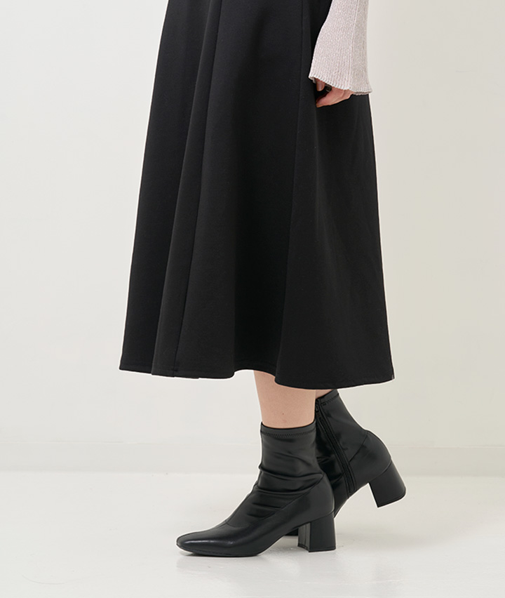 CASSANDRE ハラコ 黒スカート haco! 手抜きにみせない CASSANDRE ハラコ 黒スカート haco! 手抜きにみせない