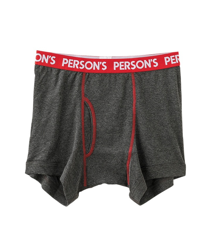 PERSON'S】（4枚入）ボクサーブリーフ（前あき）(M