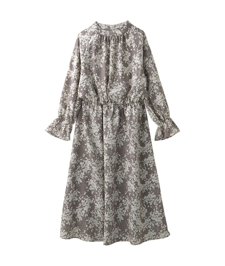 ｆｏｖｌ 花柄プリントワンピース ｍサイズ ブラック レディース パシオス公式ネットショップ パシオスnet