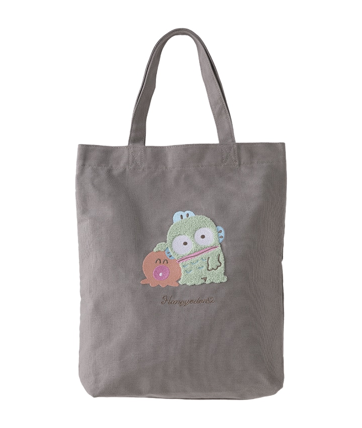 レディースバッグ サンリオキャラクターズ サガラ刺繍トートバッグ フリー グレー レディース パシオス公式ネットショップ パシオスnet