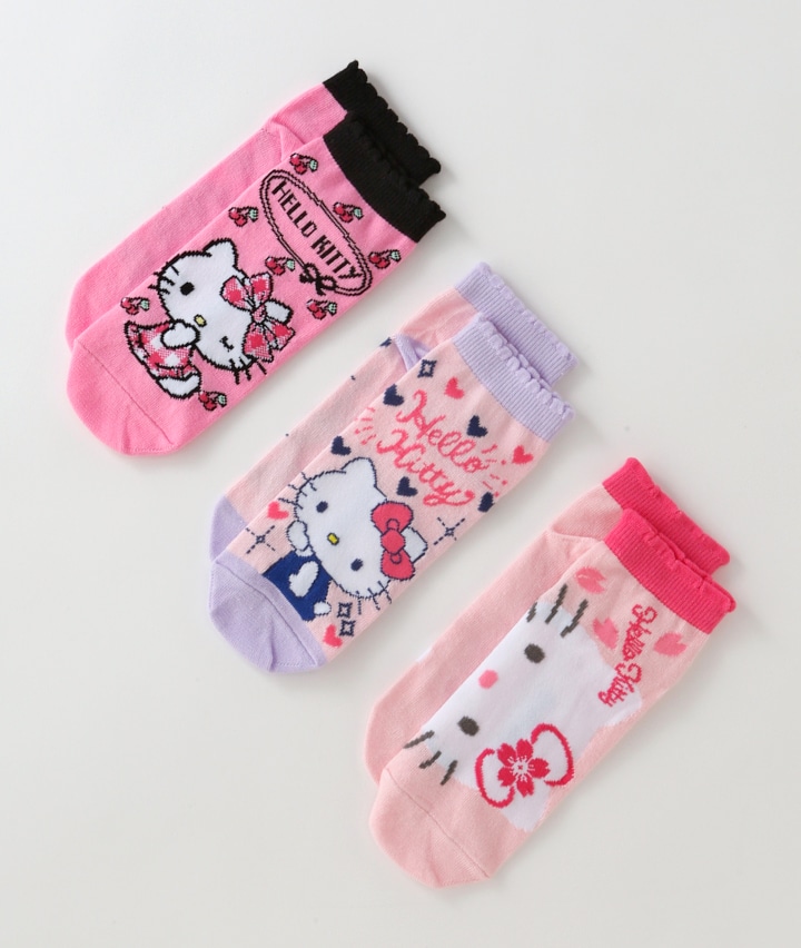 レディースソックス サンリオキャラクターズ ハローキティ 3足組 婦人スニーカーソックス 23 25 アソート1 レディース パシオス公式ネットショップ パシオスnet レディースソックス サンリオキャラクターズ ハローキティ 3足組 婦人スニーカーソックス 23 25 アソート1 レディース パシオス公式ネットショップ パシオスnet