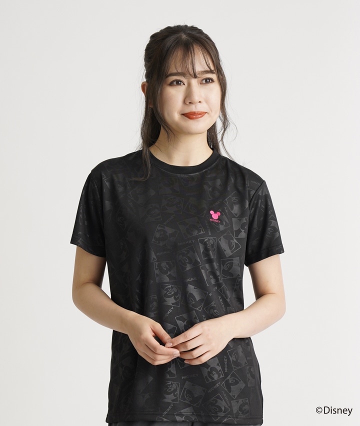 アクティブスタイル disney 婦人顔刺繍メッシュtシャツ mサイズ ブラック 婦人 パシオス公式ネットショップ Paseos Net アクティブスタイル disney 婦人顔刺繍メッシュtシャツ mサイズ ブラック 婦人 パシオス公式ネットショップ Paseos Net