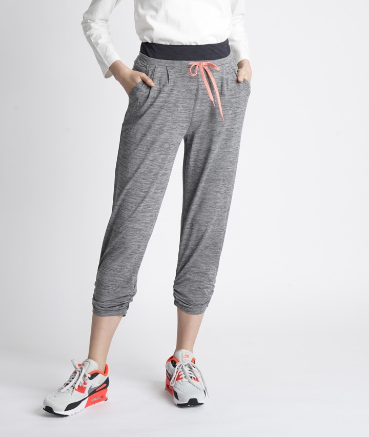 ｓｐｅｅｖ 婦人ウエスト切替７分丈パンツ ｍサイズ グレー 婦人 パシオス公式ネットショップ Paseos Net