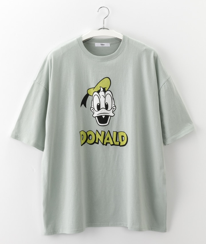 レディース大きなサイズ ディズニー ドナルド 婦人ビックｔシャツ ｌｌサイズ ミント レディース パシオス公式ネットショップ パシオスnet