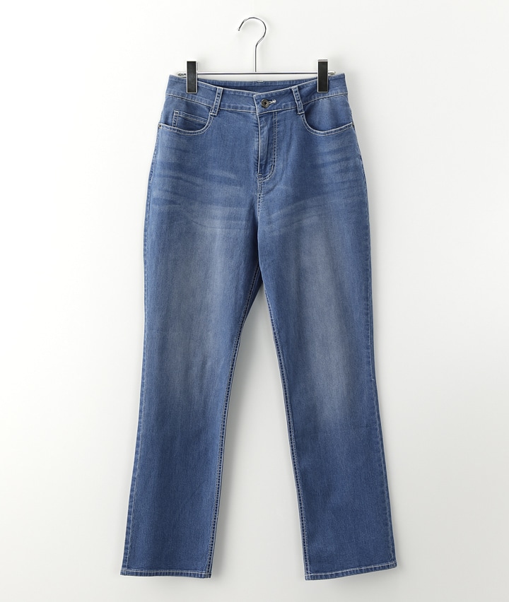 極美品 15年 patagonia ストレートストレッチデニムパンツ 30 夏ボトム】（クールストレッチ）ストレートデニム(61㎝ ブルー