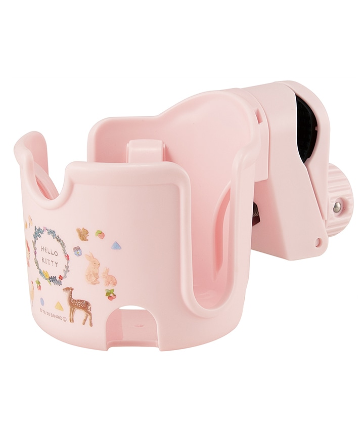 ＼半額SALE／ ドリンクホルダーキティフォレストフレンズ(フリーサイズ ピンク ハローキティ