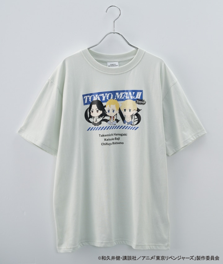 レディース大きなサイズ 東京リベンジャーズ 婦人tシャツ ｌｌサイズ サックス レディース パシオス公式ネットショップ パシオスnet