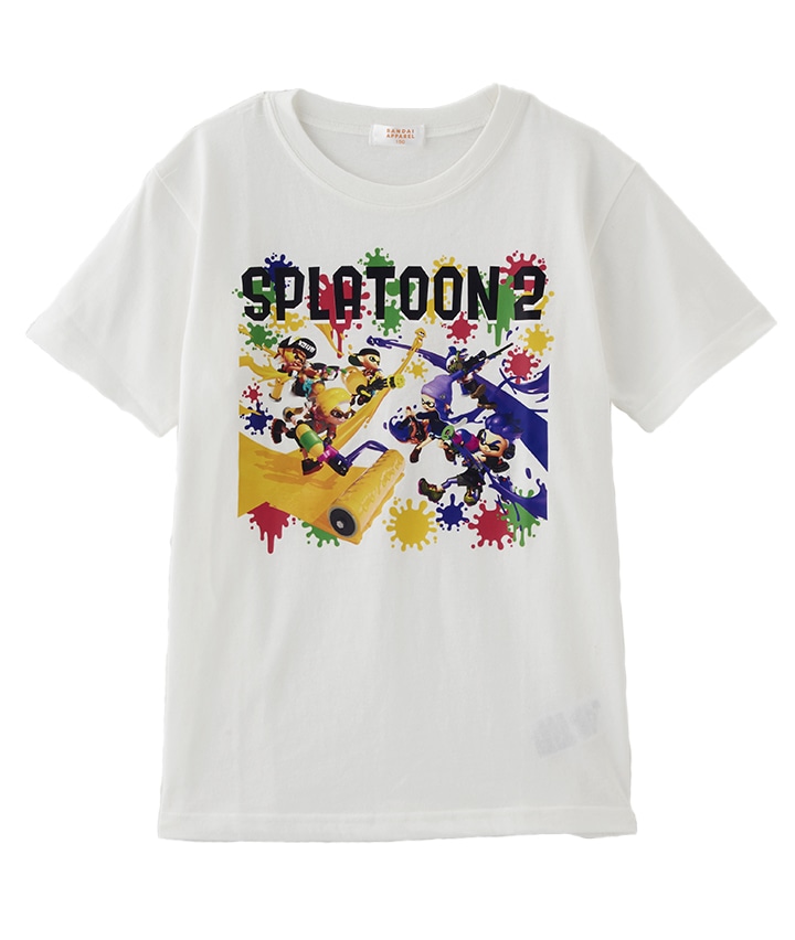 男児トップス スプラトゥーン 男児半袖ｔシャツ １４０ ホワイト ベビー キッズ パシオス公式ネットショップ パシオスnet