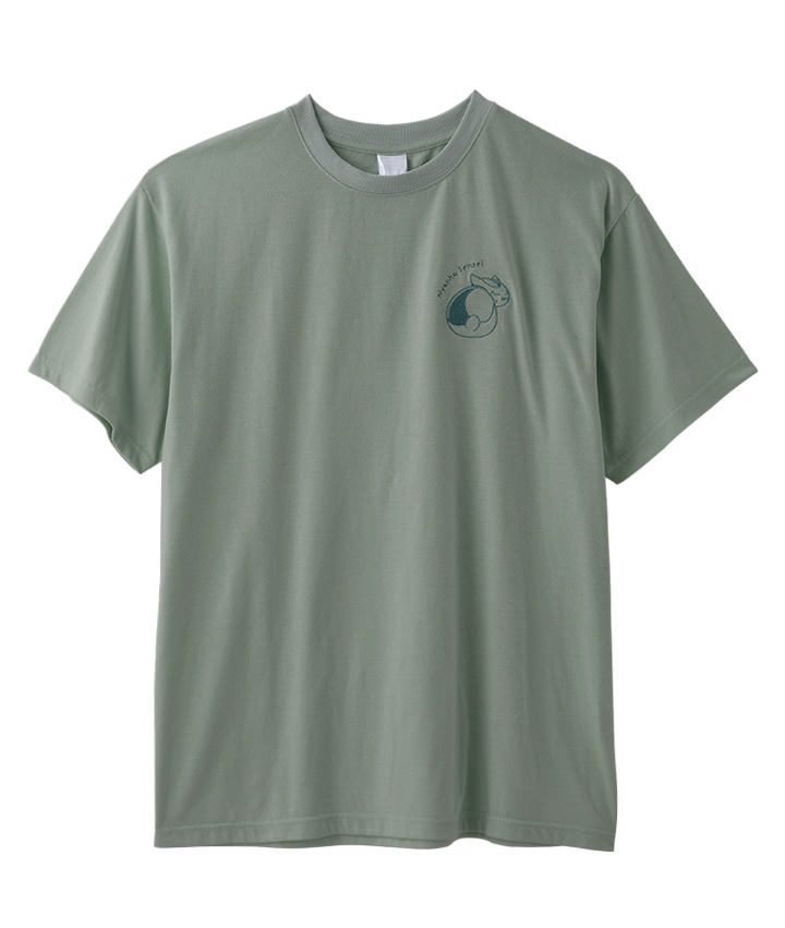 レディース大きなサイズ 夏目友人帳 婦人ｔシャツ ｌｌサイズ サックス レディース パシオス公式ネットショップ パシオスnet