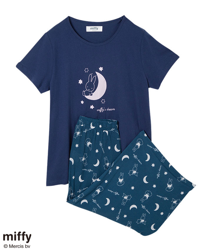福袋 公式 ミッフィー】半袖Tシャツ＋総プリントパンツセット(Mサイズ その他