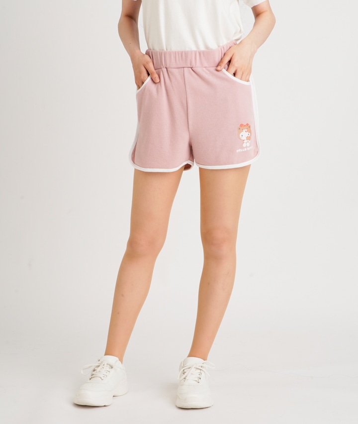 ａｐｉ ハローキティ 婦人ショートパンツ ｍサイズ ピンク 婦人 パシオス公式ネットショップ Paseos Net