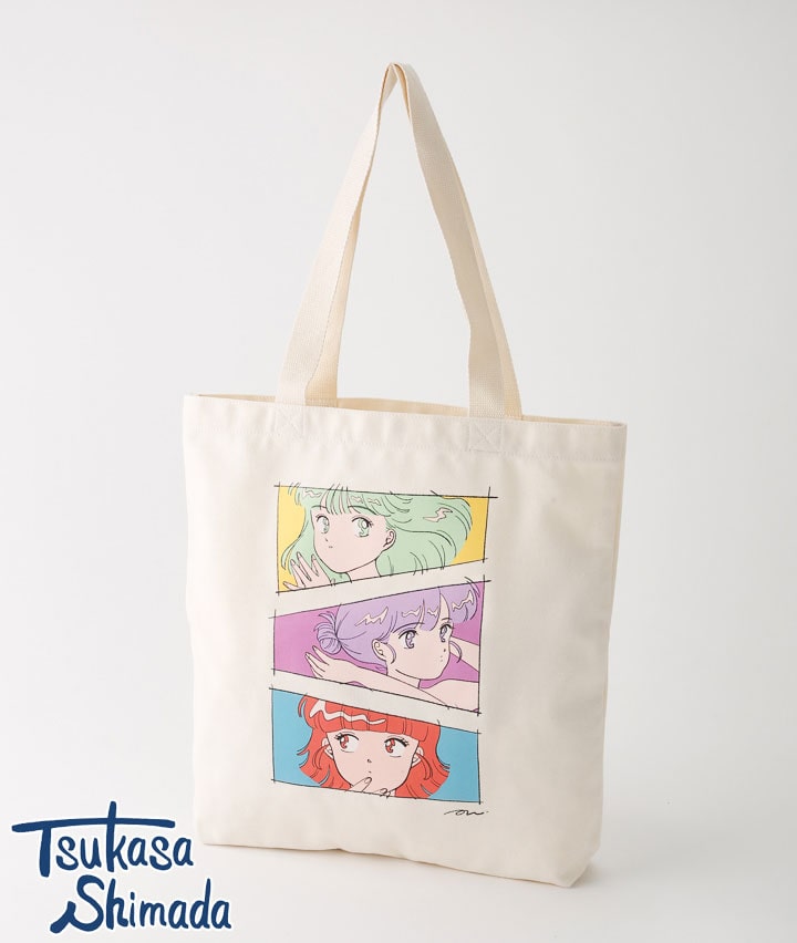 島田つか沙】トートバッグ(39×39×7㎝ オフ): レディース