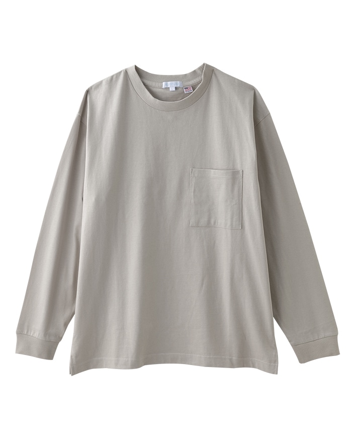 今風カジュアル】【ＵＳＡコットン】オーバーサイズＴシャツ(Ｍサイズ 