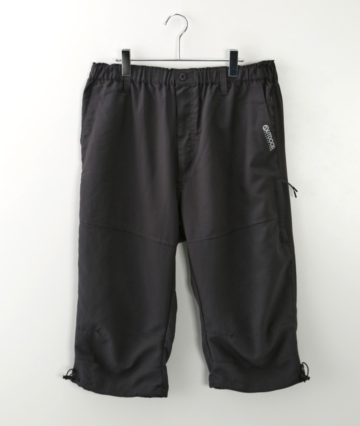 大きいサイズ）【OUTDOOR】ポリリップ7分パンツ(3L