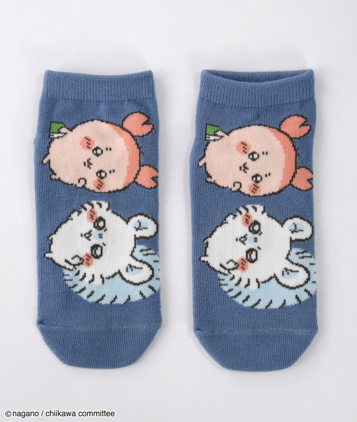 ちいかわ】（モモンガ）（古本屋）（1足物）フロント柄ソックス