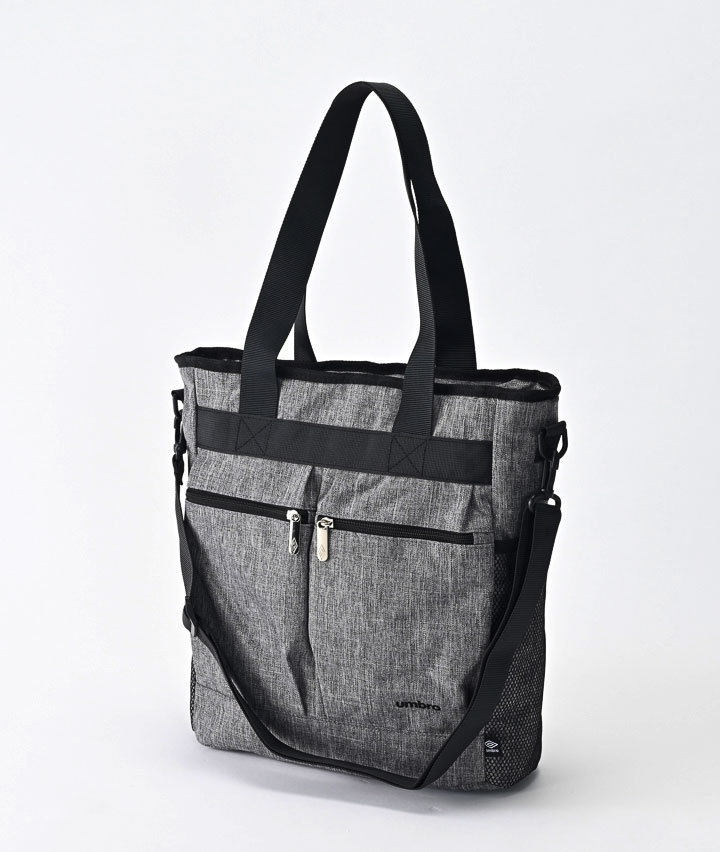 UMBLO】2WAYトート(36×30×11㎝ グレー): メンズ