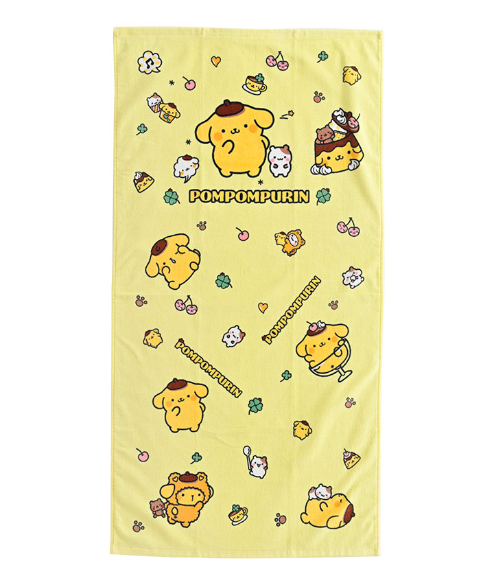 サンリオ - ポムポムプリン お昼寝ケット バスタオル サンリオ - ポムポムプリン お昼寝ケット バスタオルの通販 by