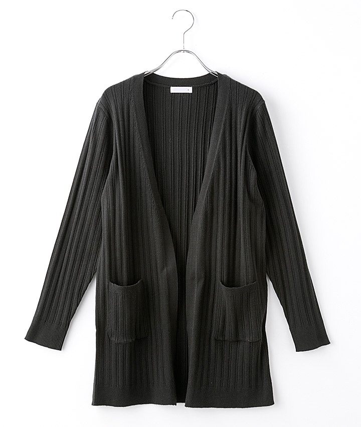 ｓｕｆｆｕｓｅ 癒されタッチ 洗えるニット 婦人トッパーカーディガン ｍサイズ ブラック レディース パシオス公式ネットショップ パシオスnet