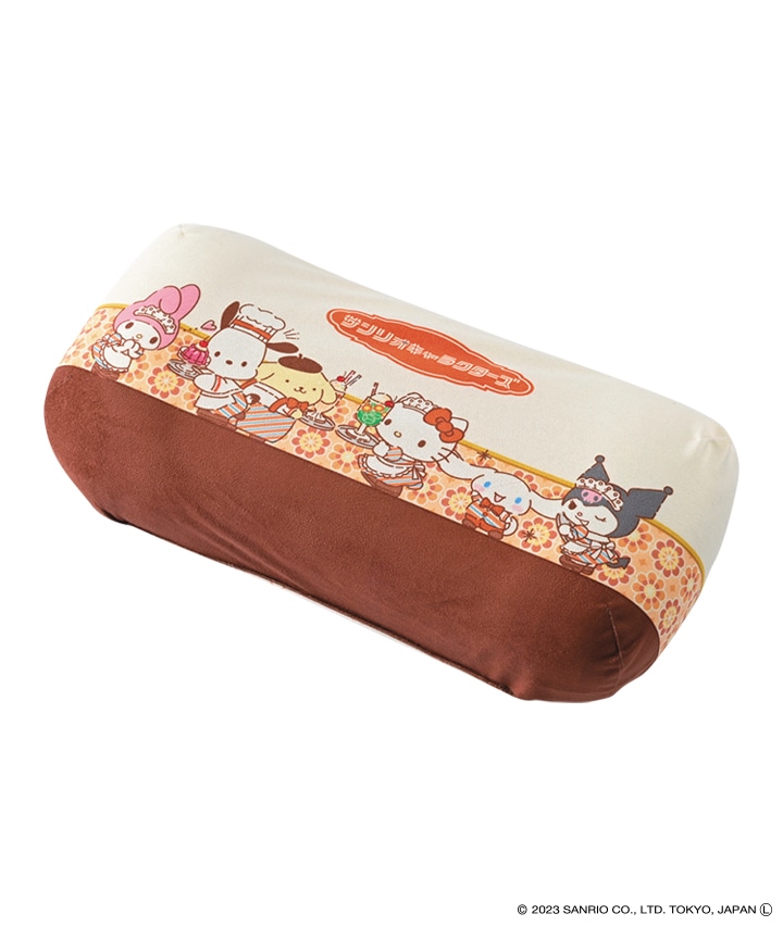 サンリオキャラクターズ】腰当てクッション 喫茶タイル(２０×４０㎝ クリーム): 寝具・インテリア｜パシオスNet - 公式通販