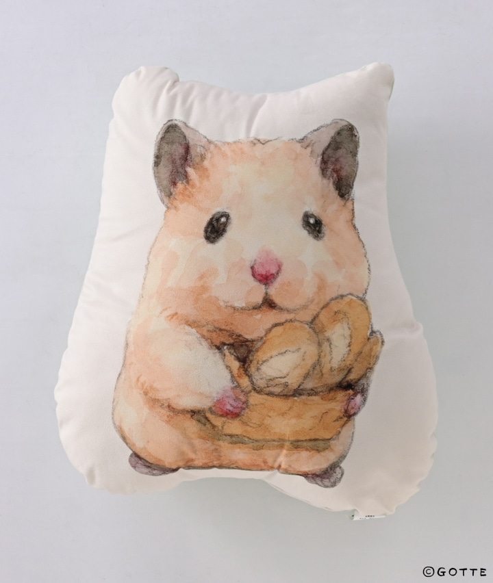 インテリア 助六の日常 ダイカットクッション パン 約４８ ４３ グリーン リビング パシオス公式ネットショップ パシオスnet