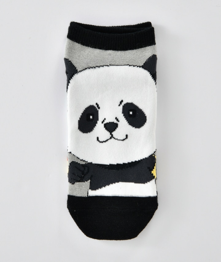 キッズソックス 呪術廻戦 パンダ 1足物 お子様スニーカーソックス 19 24 グレー ベビー キッズ パシオス公式ネットショップ パシオスnet キッズソックス 呪術廻戦 パンダ 1足物 お子様スニーカーソックス 19 24 グレー ベビー キッズ パシオス公式ネットショップ パシオスnet